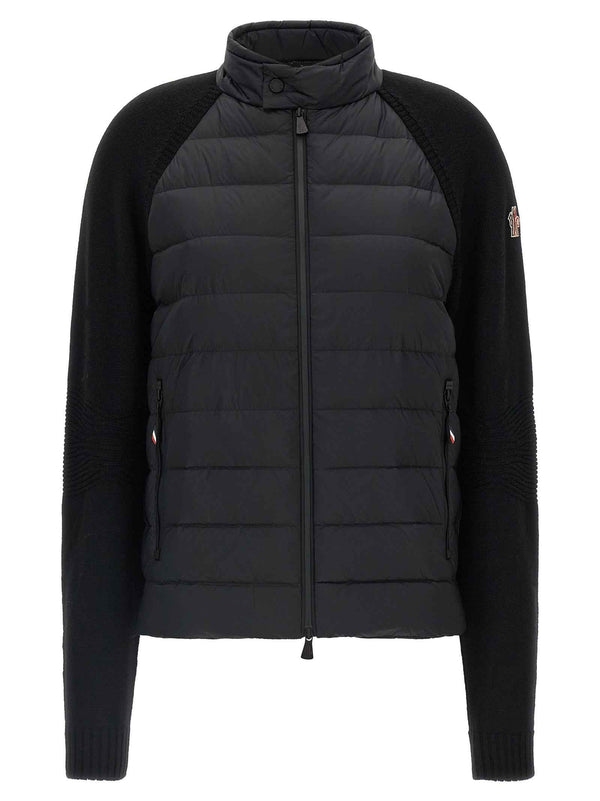 Black Polyamide Cardigan