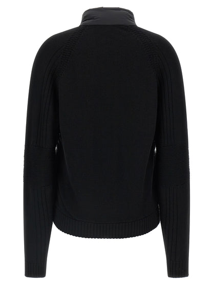 Black Polyamide Cardigan