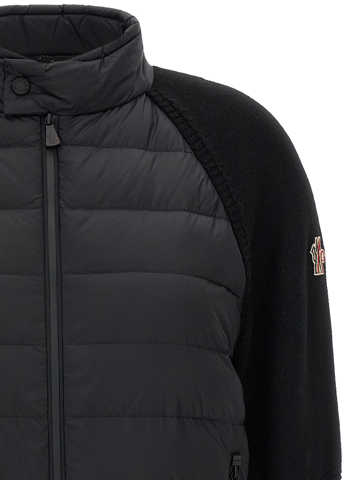 Black Polyamide Cardigan