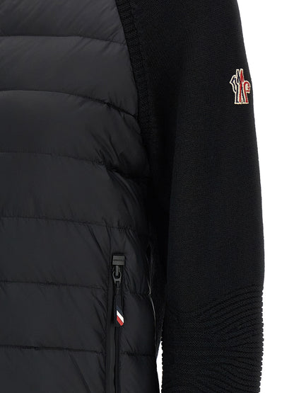 Black Polyamide Cardigan