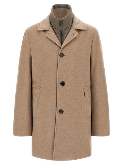 Beige Wool Coat