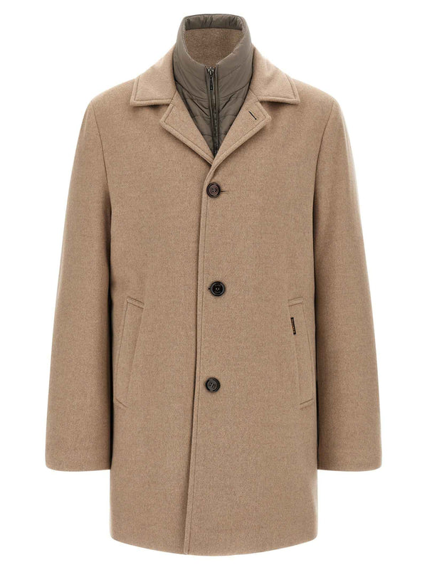Beige Wool Coat