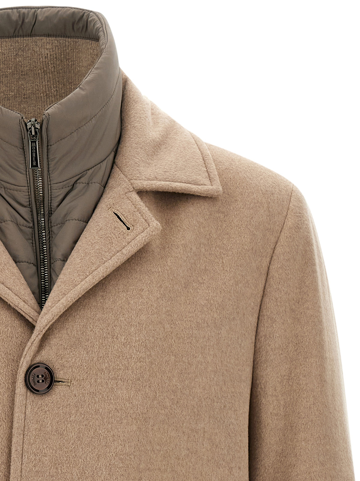 Beige Wool Coat