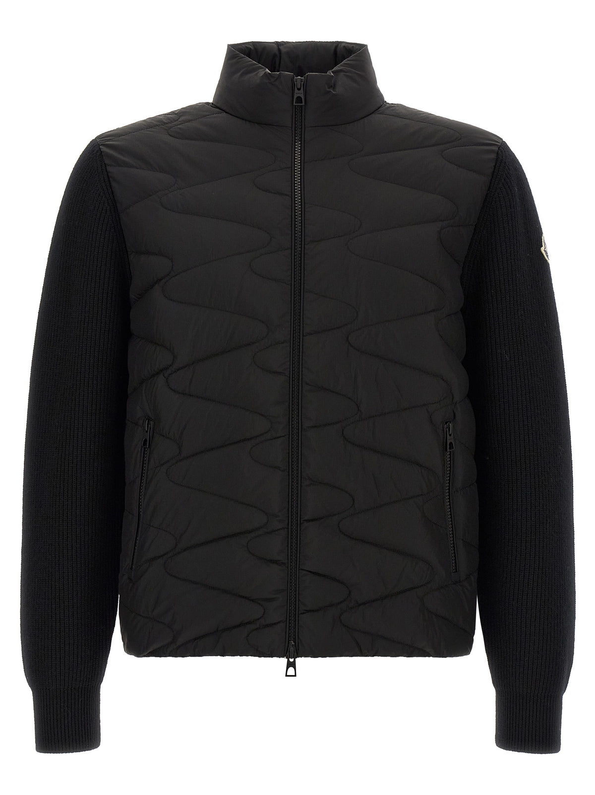Black Polyamide Cardigan