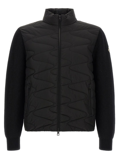 Black Polyamide Cardigan