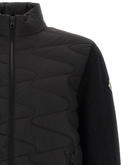 Black Polyamide Cardigan