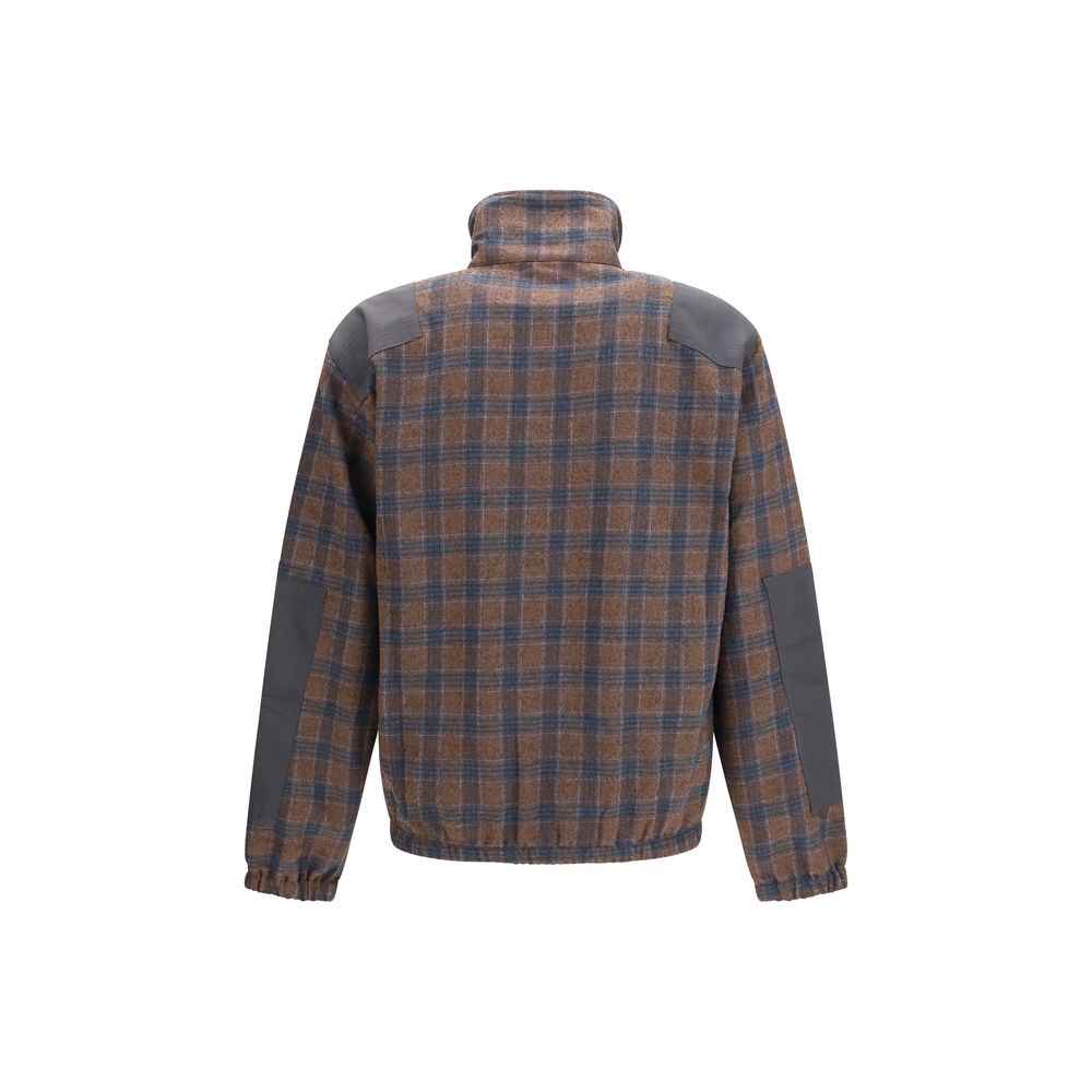 Multicolor Polyester Full-Length Jacket