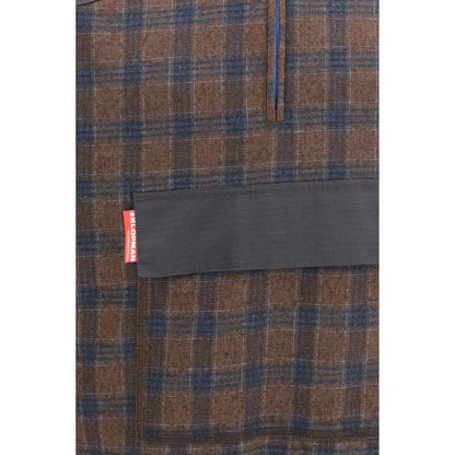 Multicolor Polyester Full-Length Jacket