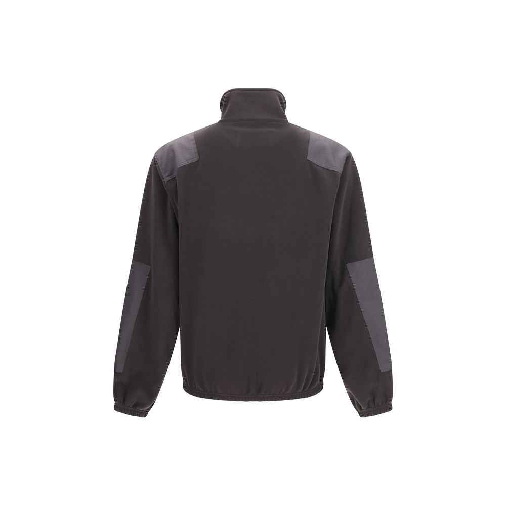 Black Polyester Sweatshirt