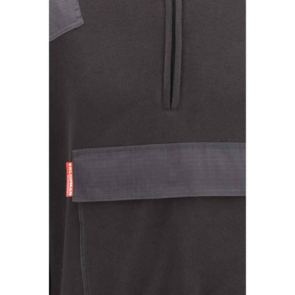 Black Polyester Sweatshirt