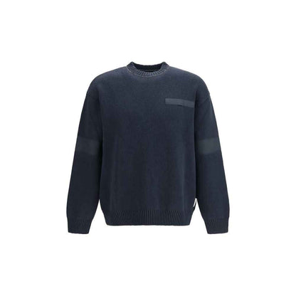 Blue Cotton Sweatshirt