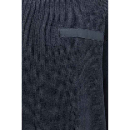 Blue Cotton Sweatshirt