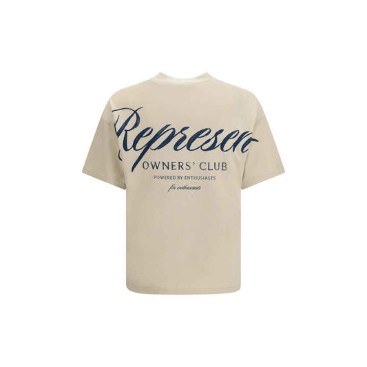 Beige Cotton T-Shirt