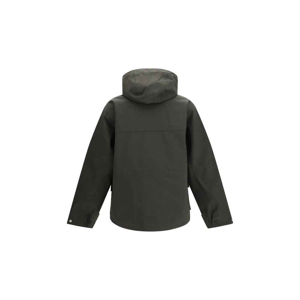 Black Polyester Parka