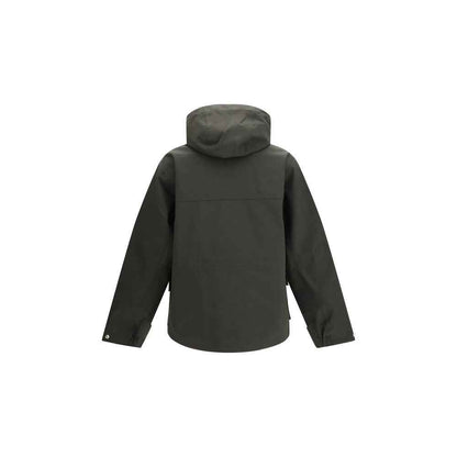 Black Polyester Parka