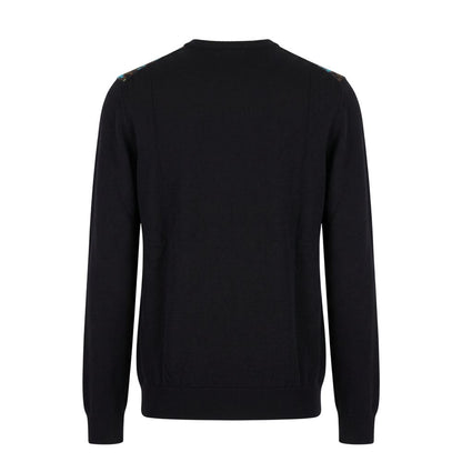 Light Blue Wool Men's Sweater