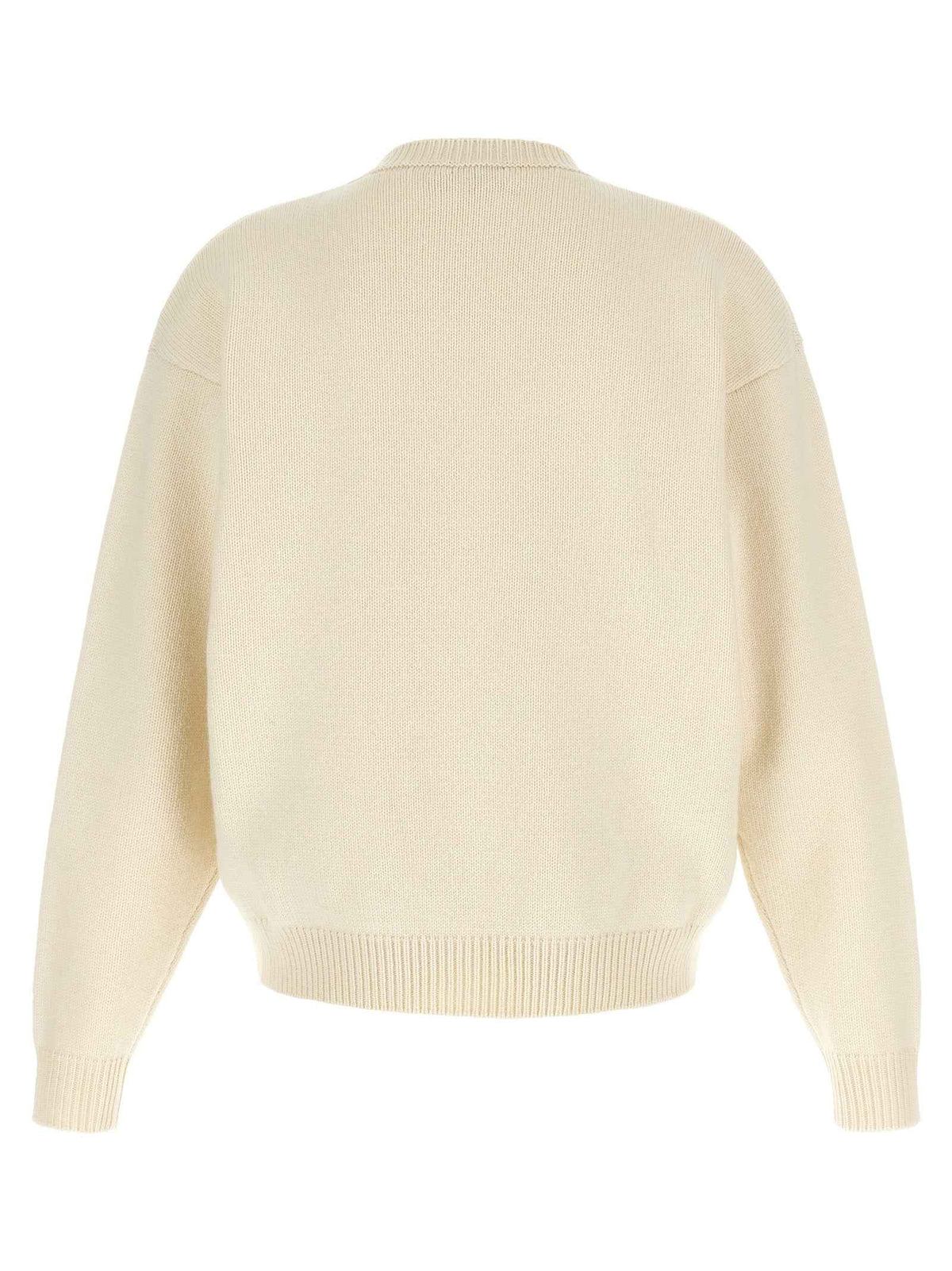 White Wool Cardigan