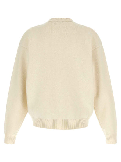 White Wool Cardigan