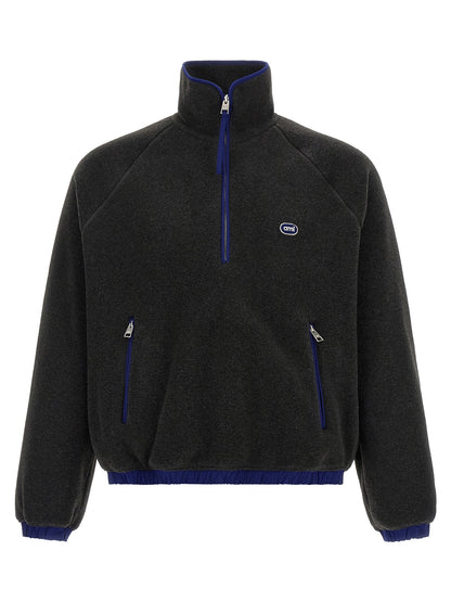 Gray Polyester Sweatshirt