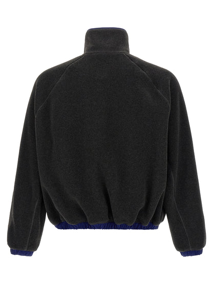 Gray Polyester Sweatshirt