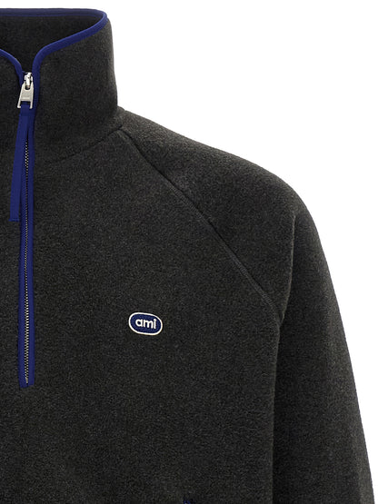 Gray Polyester Sweatshirt