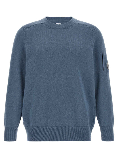 Blue Wool Cardigan