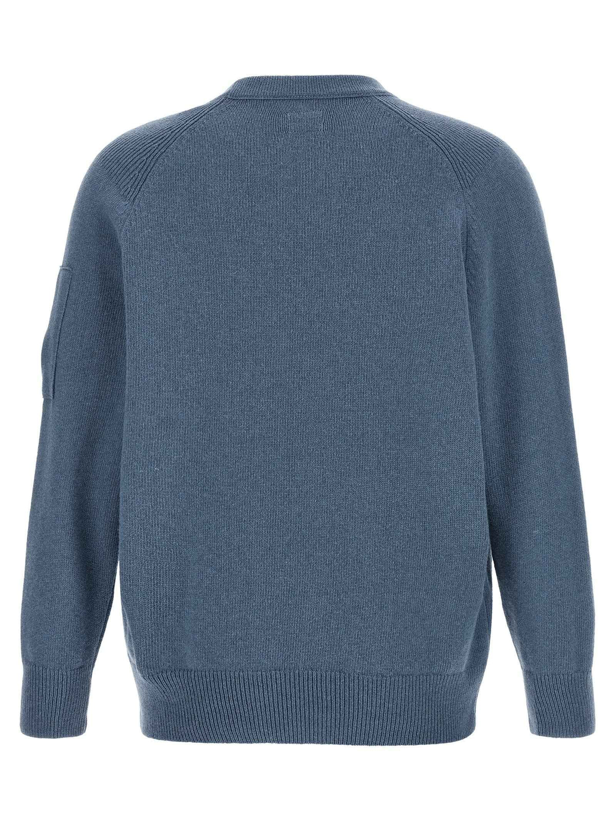 Blue Wool Cardigan