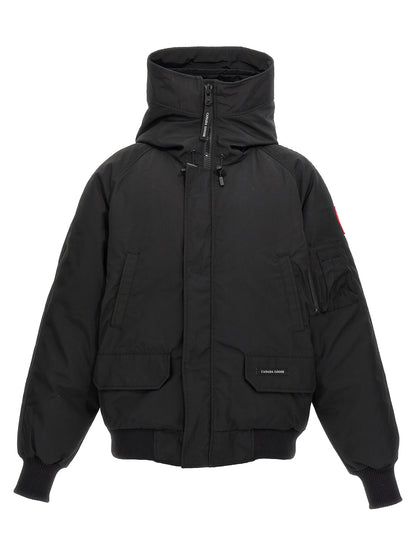 Black Polyester Bomber