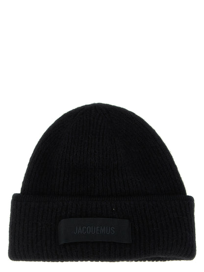 Black Wool Beanie