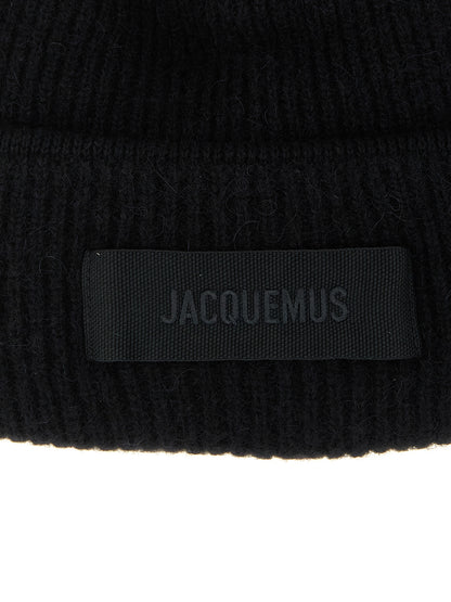 Black Wool Beanie
