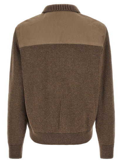 Brown Calfskin Leather Jacket