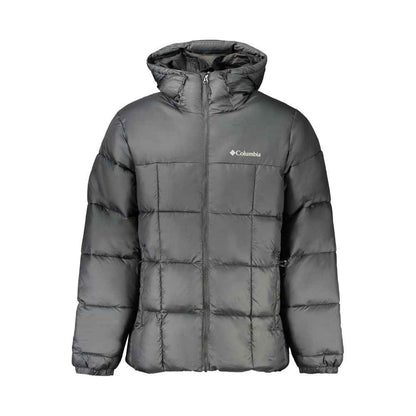 Black Polyester Men's Jacket