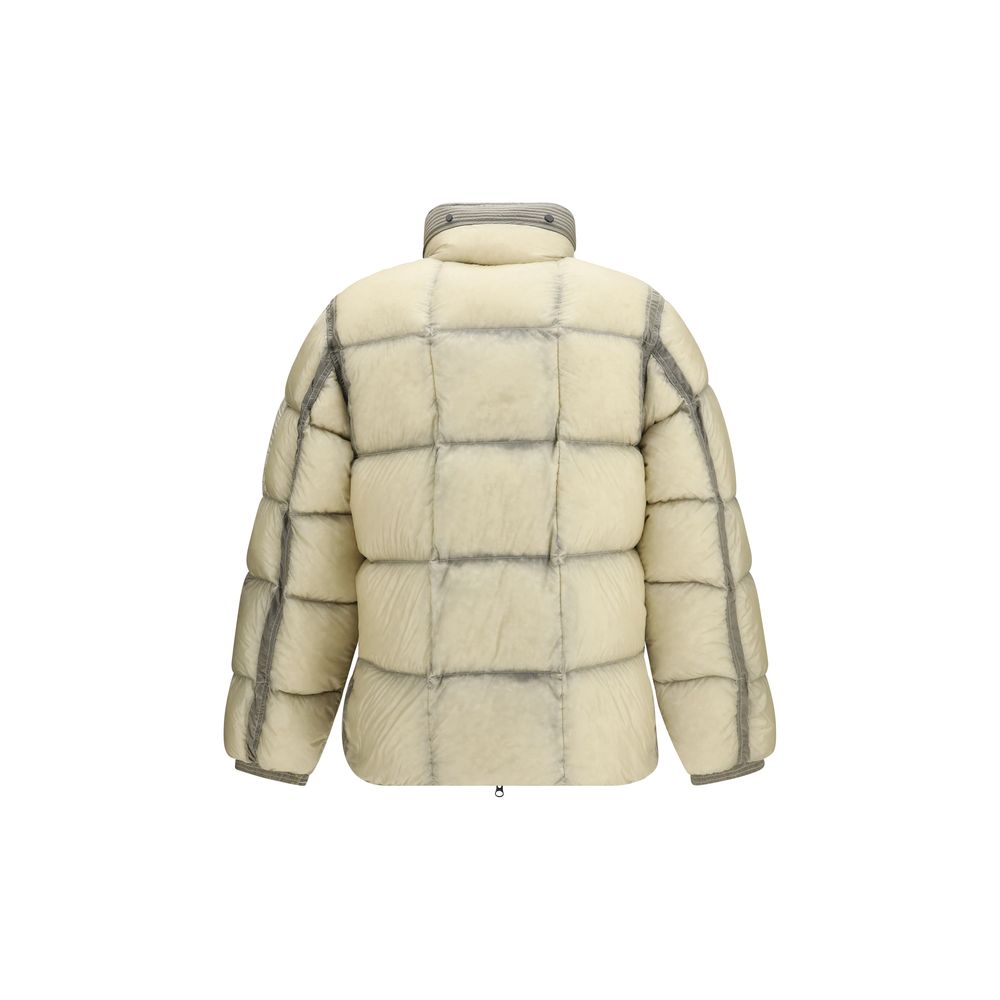 Blue Polyamide Full-Length Jacket
