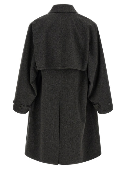 Gray Wool Coat