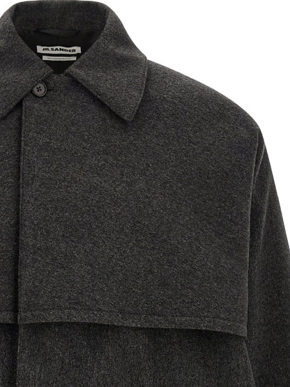 Gray Wool Coat