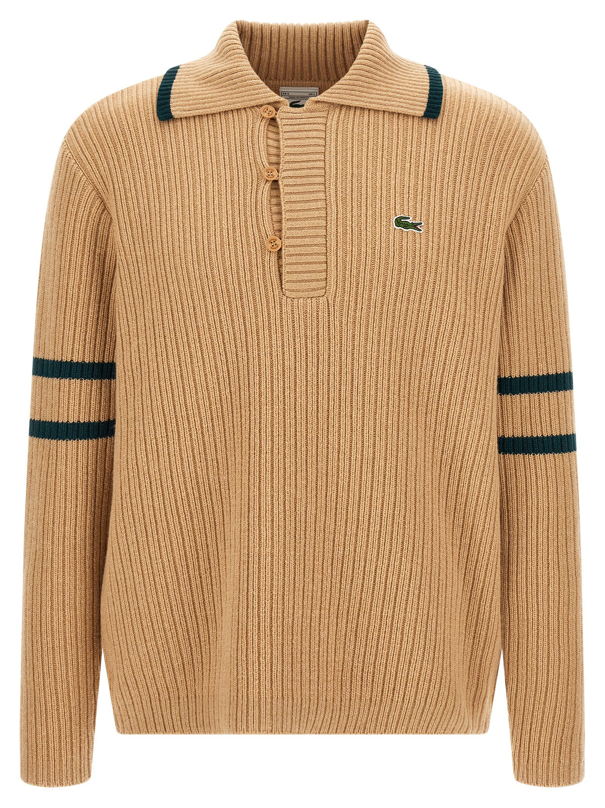 Beige Wool Cardigan