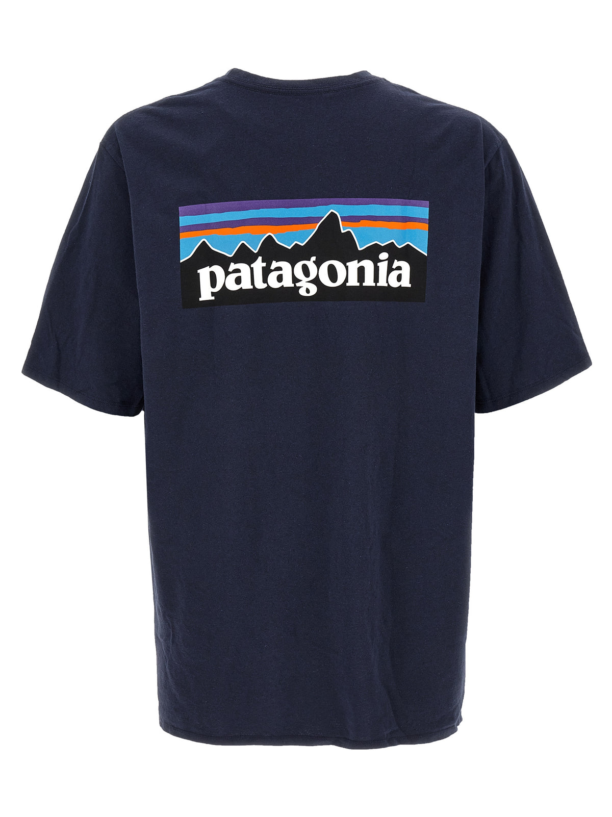 Blue Polyester T-Shirt