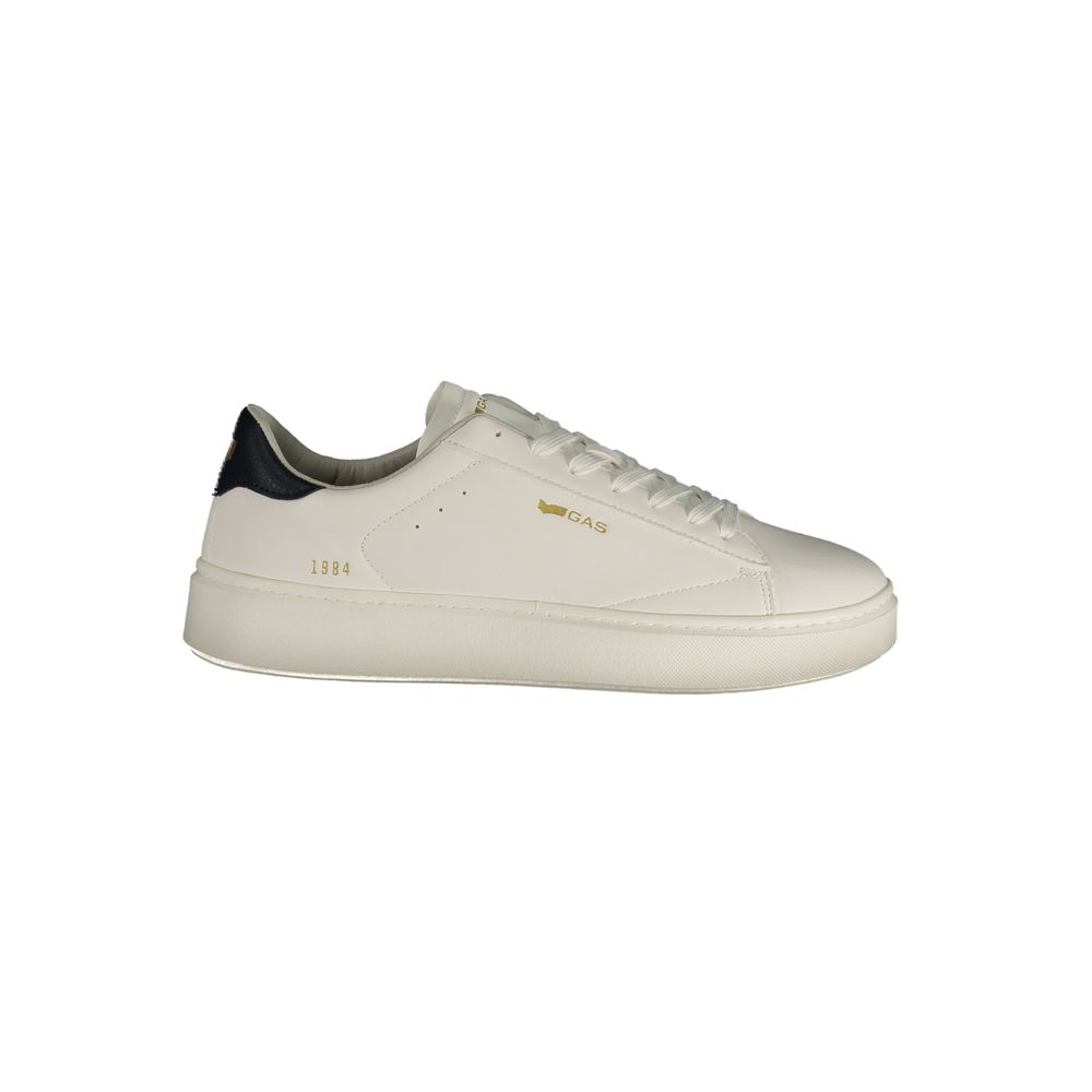 Bianco Polyurethane Uomo Sneaker