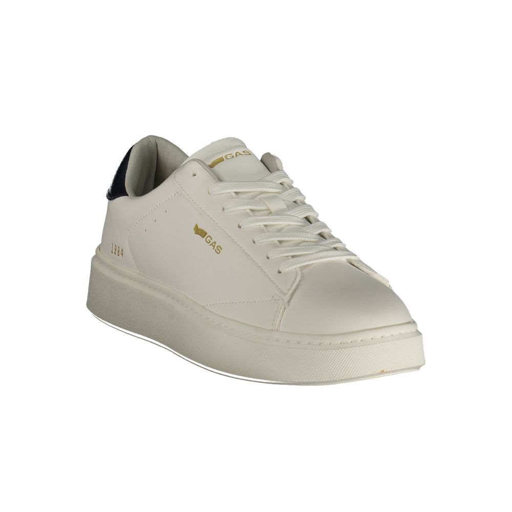 Bianco Polyurethane Uomo Sneaker
