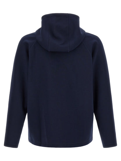 Blue Polyester Sweatshirt