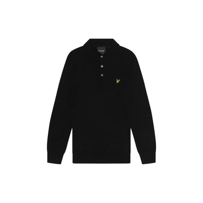 Black Cotton Sweatshirt