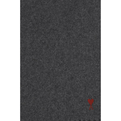Gray Wool Oves Aries Foulard