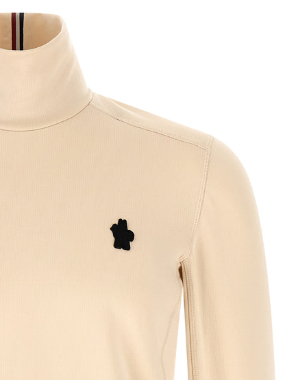 White Polyamide Cardigan
