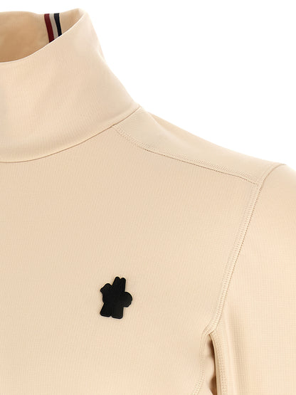 White Polyamide Cardigan