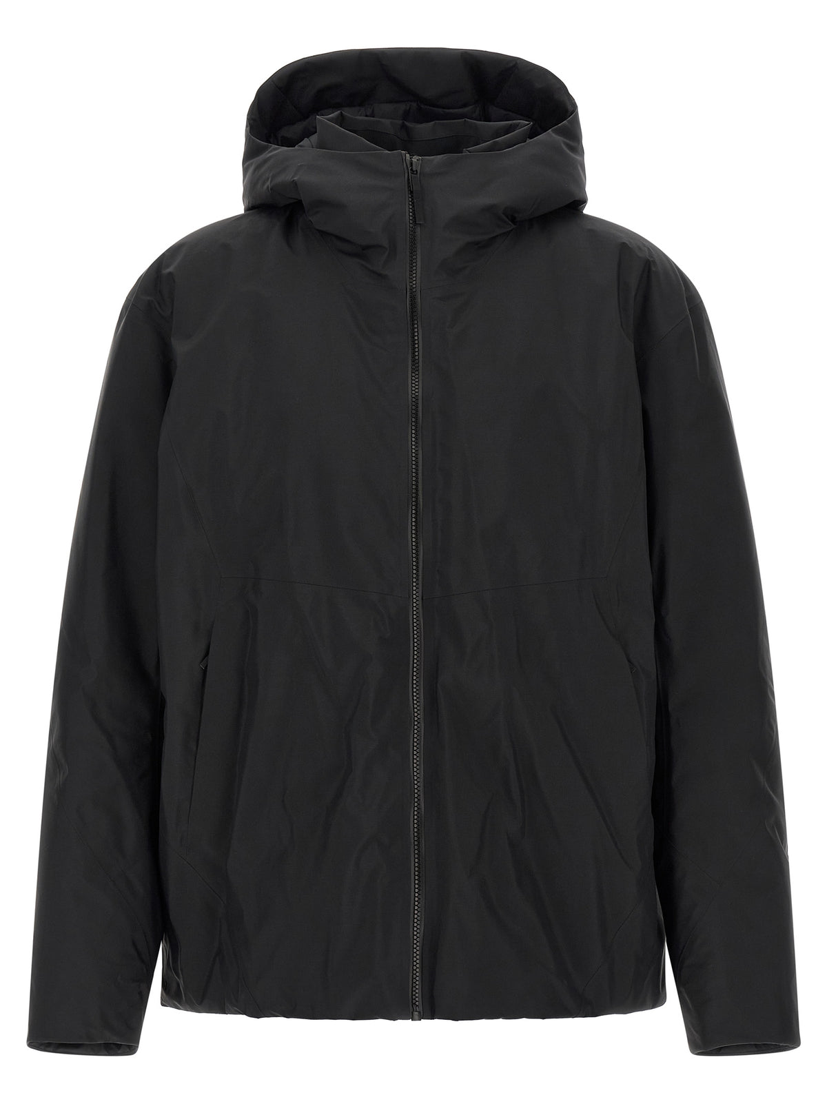 Black Nylon Shell Jacket