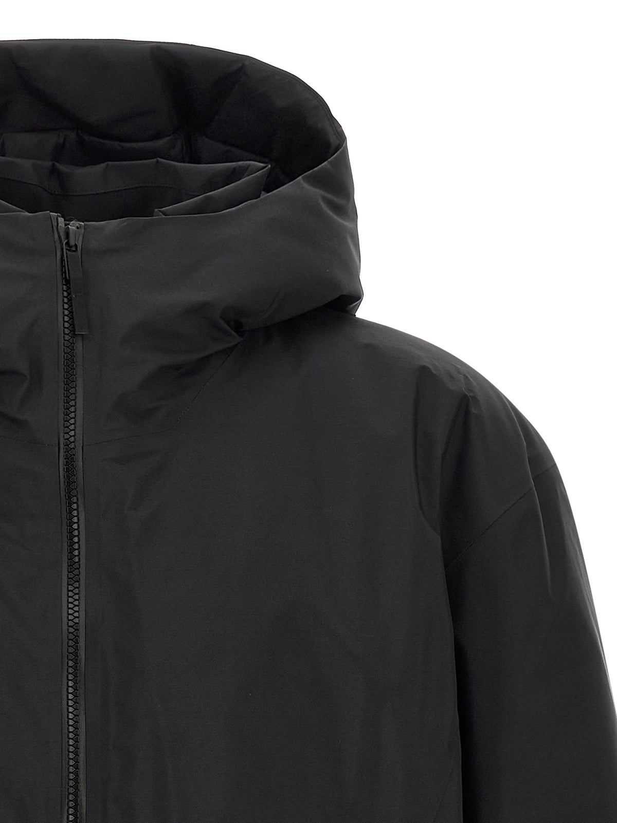Black Nylon Shell Jacket