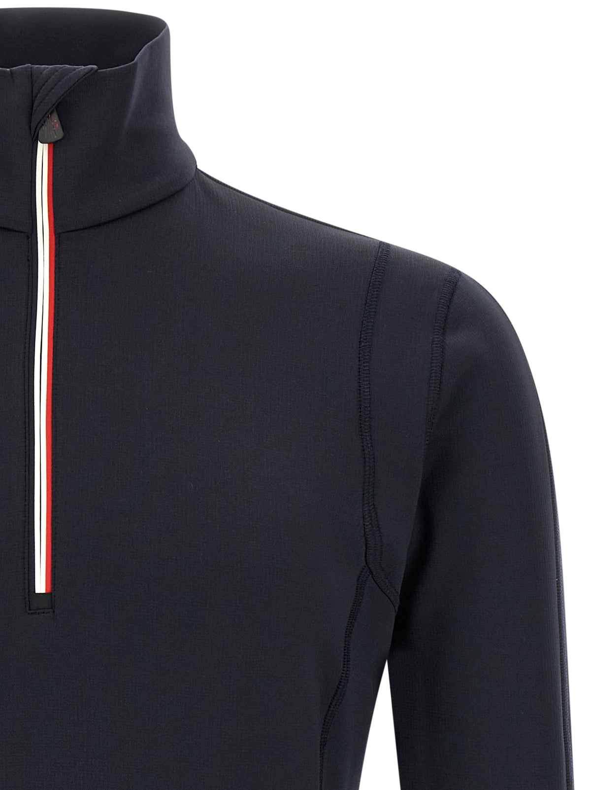 Blue Polyamide Sweatshirt