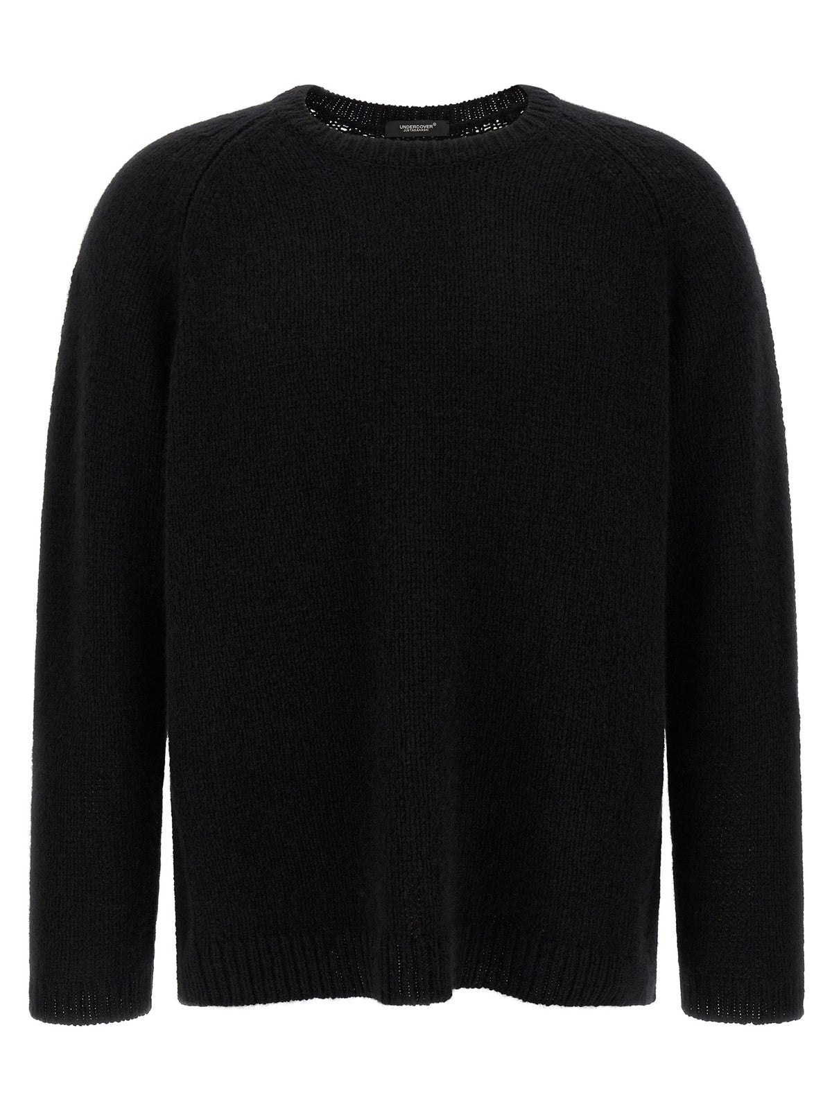 Black Wool Cardigan