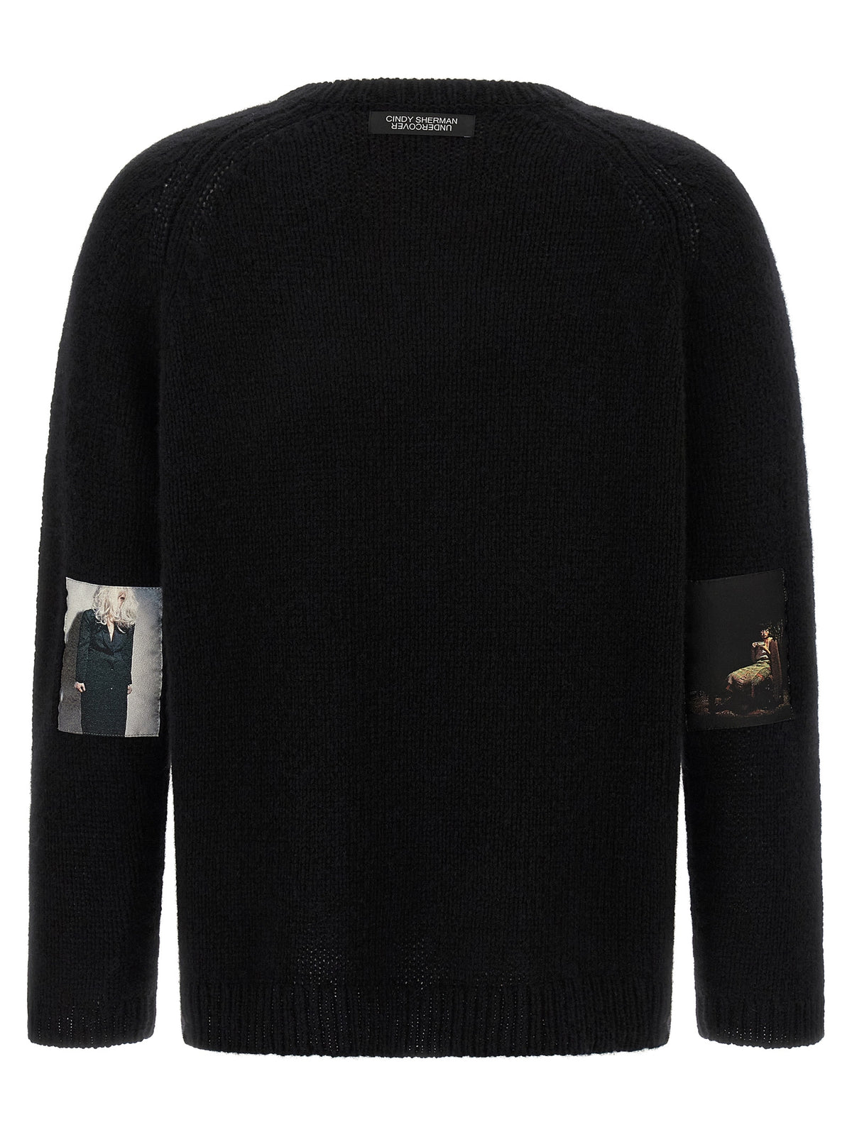 Black Wool Cardigan