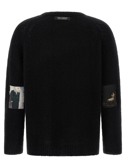 Black Wool Cardigan
